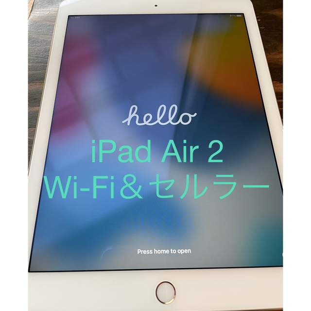 iPhone Air 2 Wi-Fi&セルラー 16GB タブレット