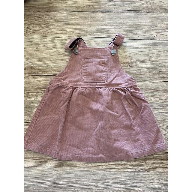 ZARA KIDS(ザラキッズ)のZARA ジャンパースカート　80 キッズ/ベビー/マタニティのベビー服(~85cm)(ワンピース)の商品写真