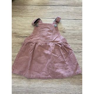 ザラキッズ(ZARA KIDS)のZARA ジャンパースカート　80(ワンピース)