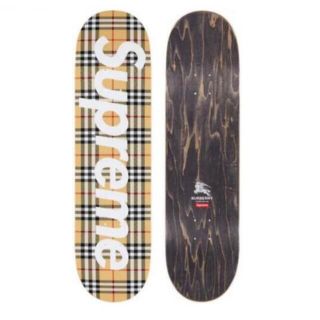 シュプリーム(Supreme)のsupreme deck burberry デッキ(スケートボード)