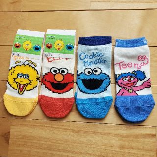 セサミストリート(SESAME STREET)の未使用★セサミ靴下四足セット(ソックス)