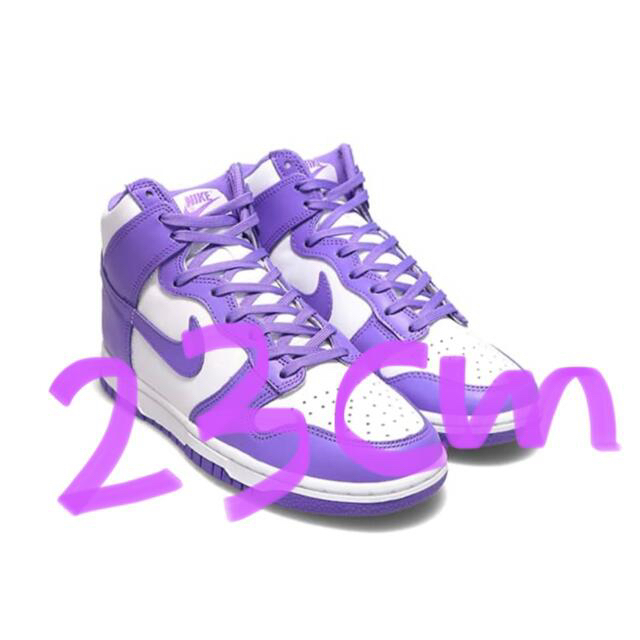 NIKE(ナイキ)のNike WMNS Dunk High "Court Purple" レディースの靴/シューズ(スニーカー)の商品写真
