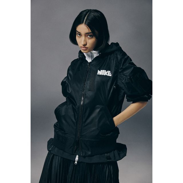 sacai - 新品 21AW ナイキ サカイ レイヤード ボンバー sacai - 新品 21AW ナイキ サカイ レイヤード ボンバー