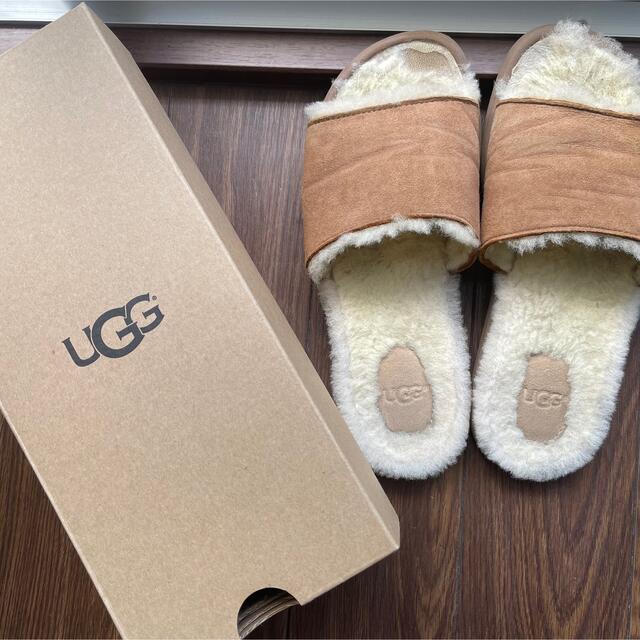 UGG(アグ)のUGG アグ 春靴 サンダル ファーサンダル  レディースの靴/シューズ(サンダル)の商品写真