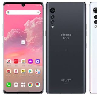 エルジーエレクトロニクス(LG Electronics)の【SIMフリー】docomo LG VELVET L-52A オーロラグレー(スマートフォン本体)