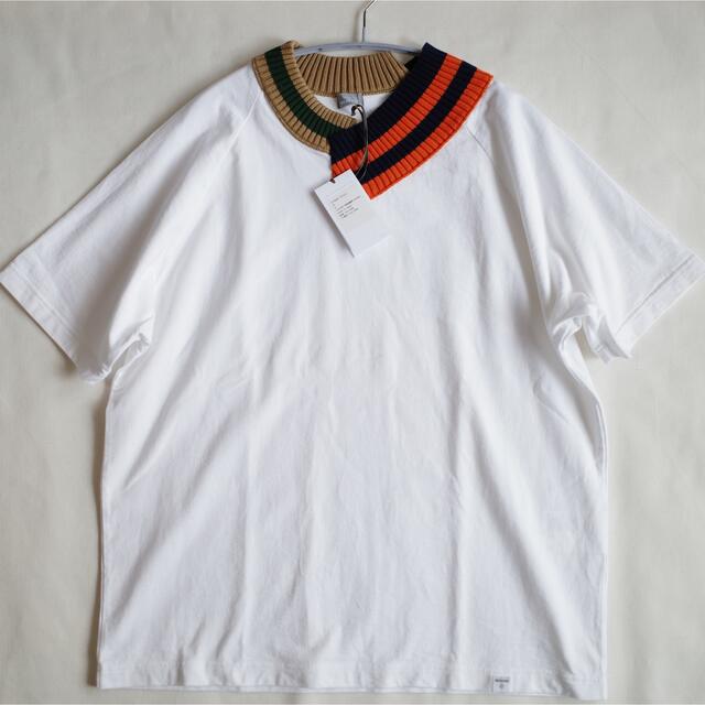 21ss kolor beacon ニットリブ　Tシャツ カットソー　サイズ2