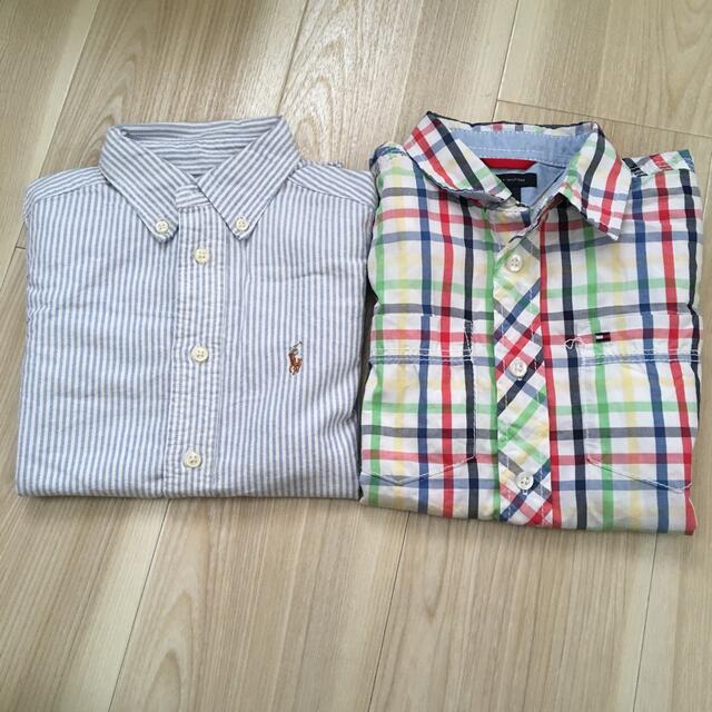 POLO RALPH LAUREN(ポロラルフローレン)のRalphとTommyシャツセット110センチ キッズ/ベビー/マタニティのキッズ服男の子用(90cm~)(Tシャツ/カットソー)の商品写真