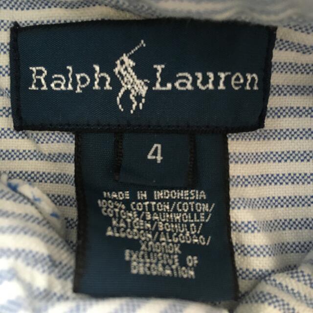 POLO RALPH LAUREN(ポロラルフローレン)のRalphとTommyシャツセット110センチ キッズ/ベビー/マタニティのキッズ服男の子用(90cm~)(Tシャツ/カットソー)の商品写真