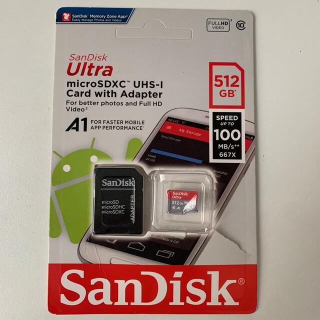 サンディスク 512GB microSD