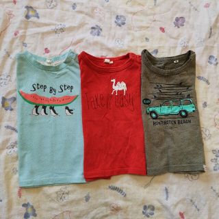 ラーゴム(LAGOM)のTシャツ　80 半袖　肩スナップ　保育園　ラーゴム　Neo 男の子　女の子(Ｔシャツ)