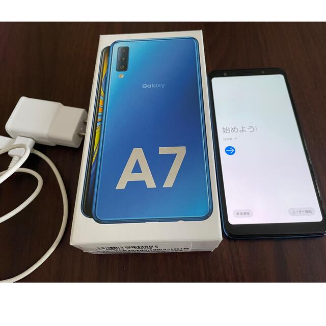 SAMSUNG Galaxy A7 ブルー SM-A750C SIMフリー | itakt.no