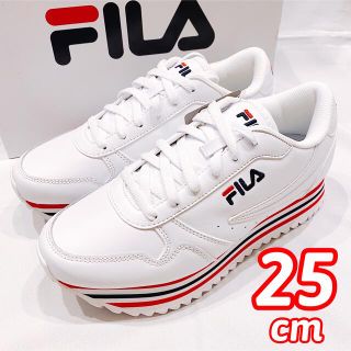 フィラ(FILA)の新品 FILA ORBIT STRIPE フィラ オルビット 厚底スニーカー(スニーカー)