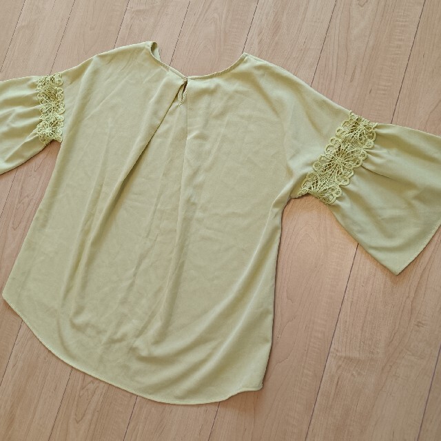 AEON(イオン)のカットソー　七分袖　オシャレ レディースのトップス(Tシャツ(半袖/袖なし))の商品写真