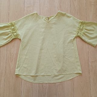 イオン(AEON)のカットソー　七分袖　オシャレ(Tシャツ(半袖/袖なし))