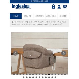 Inglesina  Fast  ブルーレーベル　デニム