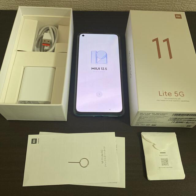 Xiaomi Mi 11 Lite 5G ミントグリーン 128GB