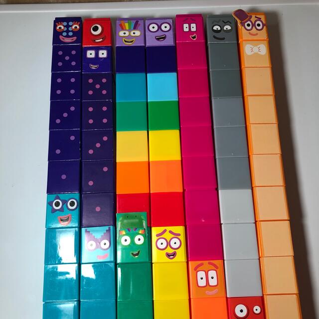 【USED】Numberblocks 1~20ブロック キッズ/ベビー/マタニティのおもちゃ(知育玩具)の商品写真