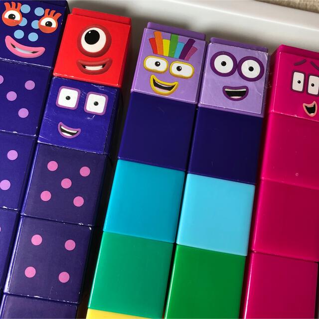 【USED】Numberblocks 1~20ブロック キッズ/ベビー/マタニティのおもちゃ(知育玩具)の商品写真