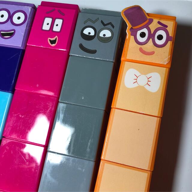 【USED】Numberblocks 1~20ブロック キッズ/ベビー/マタニティのおもちゃ(知育玩具)の商品写真
