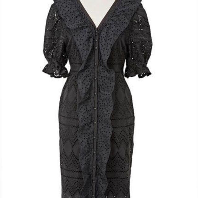 SNIDEL(スナイデル)のherlipto Cotton Lace Ruffled Dress  レディースのワンピース(ひざ丈ワンピース)の商品写真