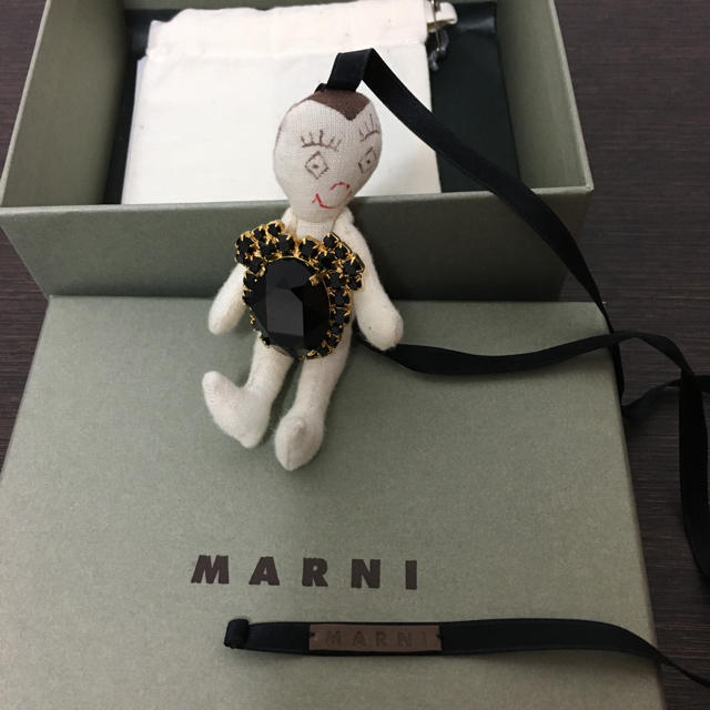 Marni(マルニ)の美品！マルニチャーム ハンドメイドのファッション小物(バッグチャーム)の商品写真