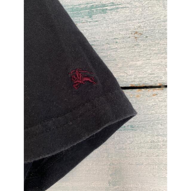BURBERRY BLACK LABEL(バーバリーブラックレーベル)のBURBERRY Vネック サイズ2 おしゃれロゴ シンプル メンズのトップス(Tシャツ/カットソー(半袖/袖なし))の商品写真