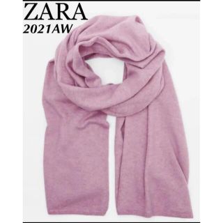 ザラ(ZARA)の【完売/入手困難】ZARA ニット スカーフ　ストール　スヌード　マフラー(マフラー/ショール)