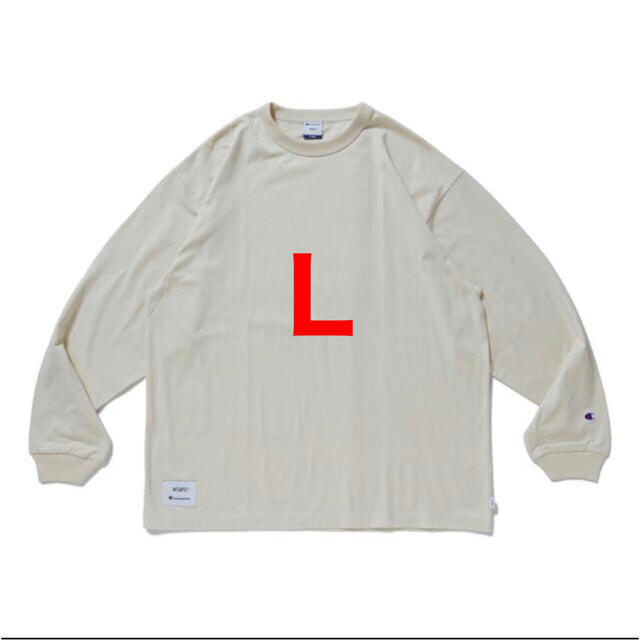 Champion - wtaps champion ロンT サンドベージュ Lサイズの通販 by と ...