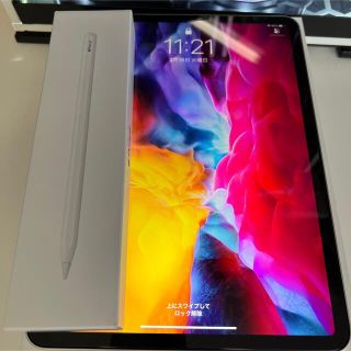 アイパッド(iPad)の【極美256GB】iPad Pro11【Wi-Fi＋セルラー】SIMフリー(タブレット)