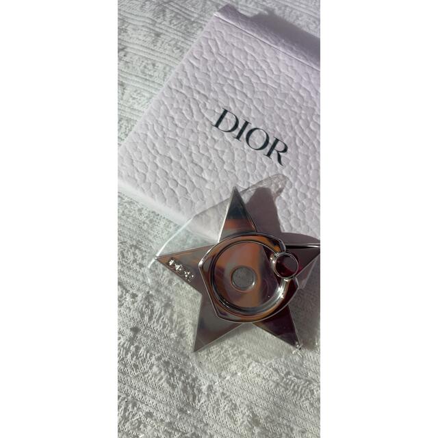 Dior(ディオール)のDIORバンカーリング スマホ/家電/カメラのスマホアクセサリー(その他)の商品写真