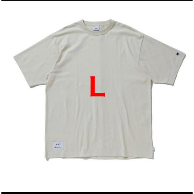 wtaps champion Tシャツ　サンドベージュ　Lサイズ