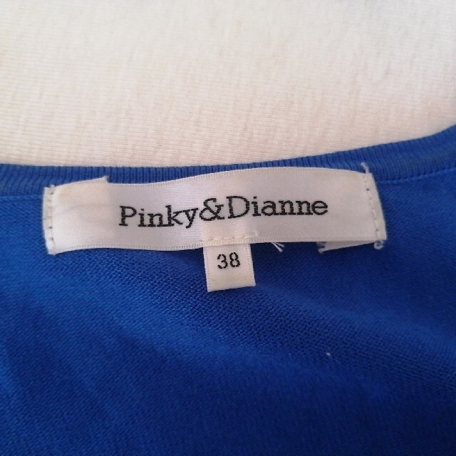 Pinky&Dianne(ピンキーアンドダイアン)のPinky＆Dianne 青　長袖Ｔシャツ レディースのトップス(カットソー(長袖/七分))の商品写真