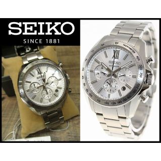 セイコー(SEIKO)の新品 定22万 セイコー SDGZ009 ブライツ クロノグラフ 自動巻 腕時計(腕時計(アナログ))