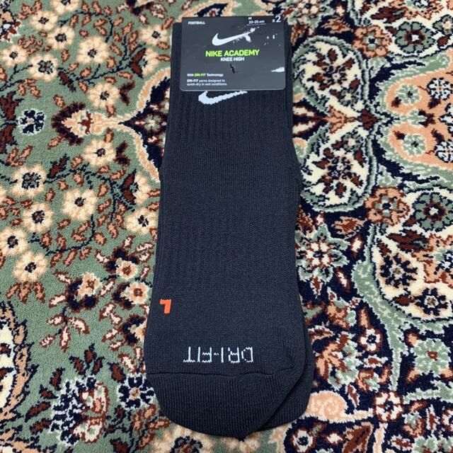 NIKE(ナイキ)の新品  NIKE  サッカーソックス  ２３〜２５cm‼２足セット‼ブラック‼️ スポーツ/アウトドアのサッカー/フットサル(ウェア)の商品写真