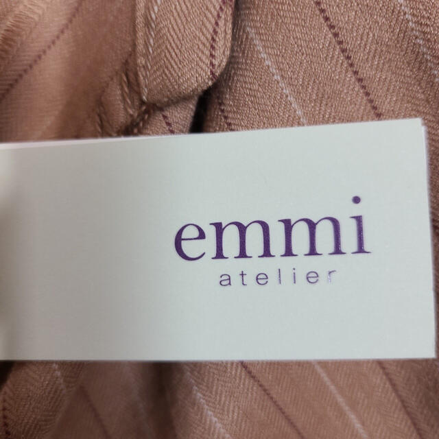 テンバーグ emmi atelier - エミ アトリエ シャツ ブラウス ブラウン