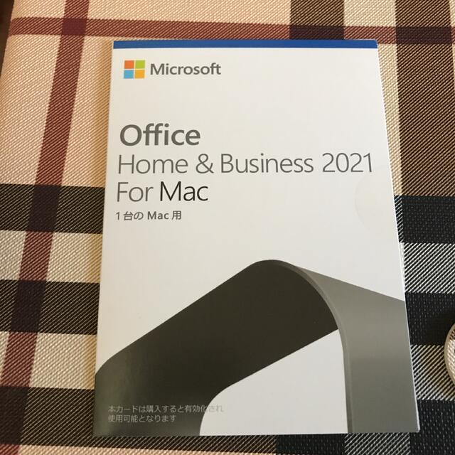 Microsoft(マイクロソフト)のOffice 2021 Mac 永続版 スマホ/家電/カメラのPC/タブレット(PC周辺機器)の商品写真