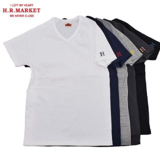 ハリウッドランチマーケット(HOLLYWOOD RANCH MARKET)の半袖　Vネック　ハリウッドランチマーケット(Tシャツ/カットソー(半袖/袖なし))