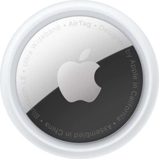 Apple(アップル)のApple AirTag エアタグ本体　2個（新品未使用） スマホ/家電/カメラのスマホアクセサリー(その他)の商品写真