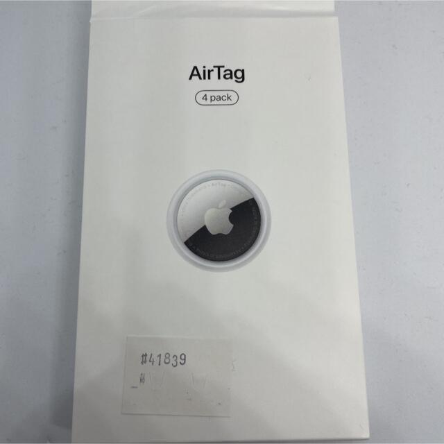 Apple(アップル)のApple AirTag エアタグ本体　2個（新品未使用） スマホ/家電/カメラのスマホアクセサリー(その他)の商品写真