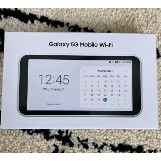 ギャラクシー(Galaxy)のGalaxy 5G Mobile Wi-Fi［SCR01］(その他)