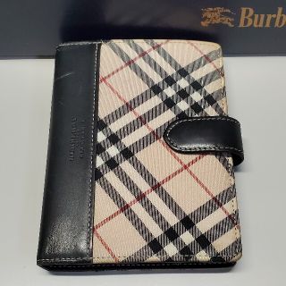 バーバリーブルーレーベル(BURBERRY BLUE LABEL)のBURBERRY　手帳カバー　1個　ノバチェック　バーバリー　システム手帳(手帳)