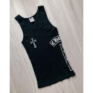 クロムハーツ(Chrome Hearts)のクロムハーツ タンクトップ CHROME HEARTS  Mサイズ　ブラック(タンクトップ)