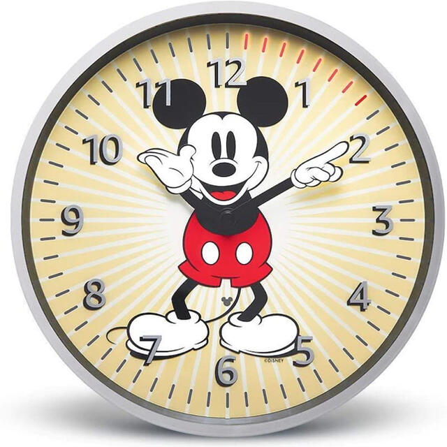 Disney(ディズニー)のEcho Wall Clock Disney ミッキーマウス エディション 新品 インテリア/住まい/日用品のインテリア小物(掛時計/柱時計)の商品写真