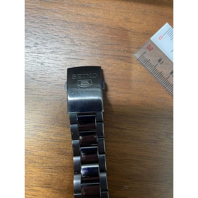 SEIKO(セイコー)のSEIKO5 腕時計　黒　自動巻き　防水 メンズの時計(腕時計(アナログ))の商品写真