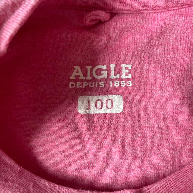 AIGLE(エーグル)のエーグル　Tシャツ キッズ/ベビー/マタニティのキッズ服女の子用(90cm~)(Tシャツ/カットソー)の商品写真
