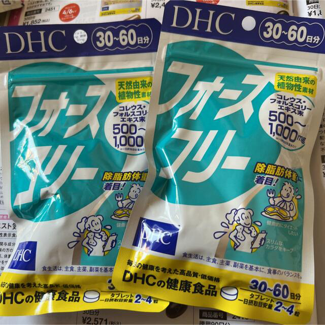 フォースコリー　DHC 30〜60日分×2袋