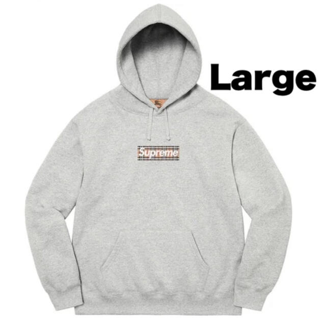 Supreme - 【L】Supreme®/Burberry® Box Logo Hooded
