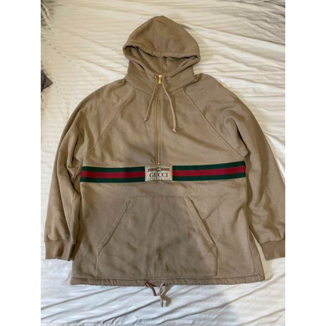 GUCCI グッチ 21AW ウェブ&GUCCI スウェットシャツ パーカーの通販 by
