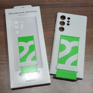 ギャラクシー(Galaxy)のGalaxy S22 Ultra 純正ストラップ付きケース(Androidケース)