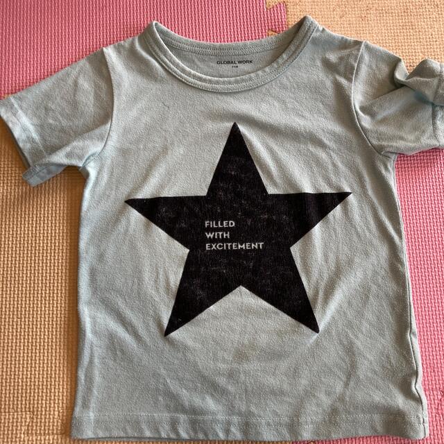 H&M - H&Mグローバルワーク◇Tシャツ4枚セット◇110の通販 by